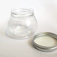 Plastburk Globe med aluminiumlock 100ml