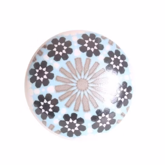 Möbelknopp - Flower Wheel Ø ca 4cm