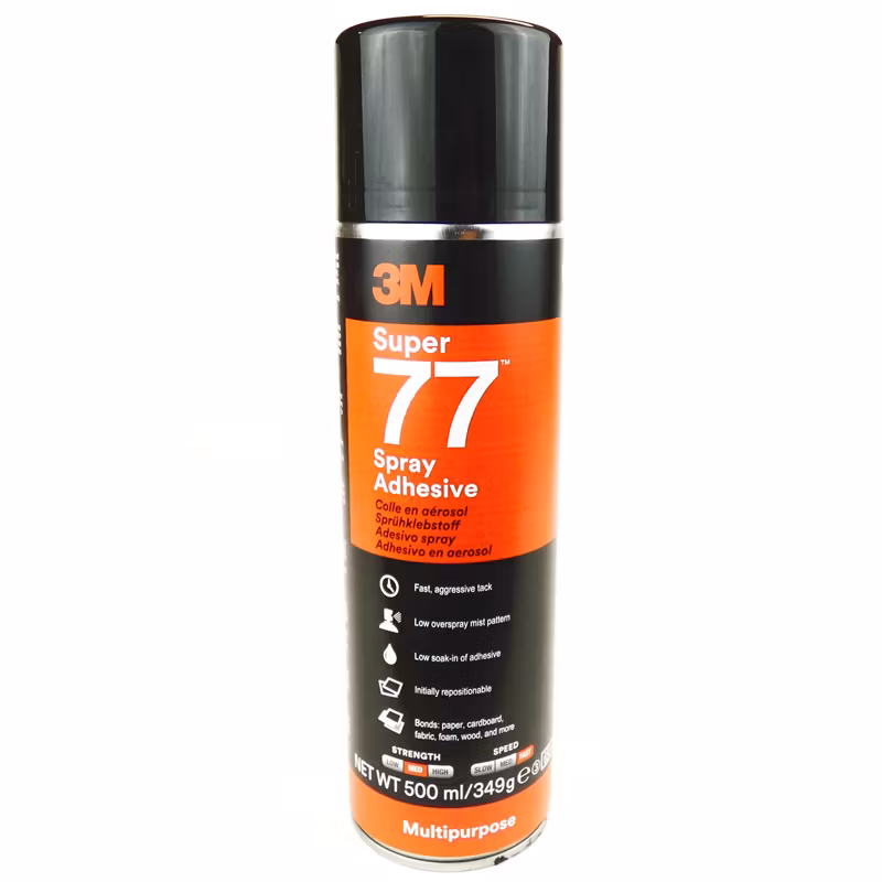 3M Super 77™ Spray Adhesive - Spraylim 500ml