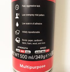 3M Super 77™ Spray Adhesive - Spraylim 500ml