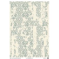 Belles and Whistles Rice Papers - Distressed Damask - A1 ca 59x84cm