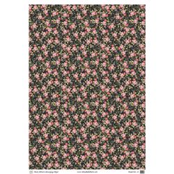 Belles and Whistles Rice Papers - Peony Pattern - A1 ca 59x84cm