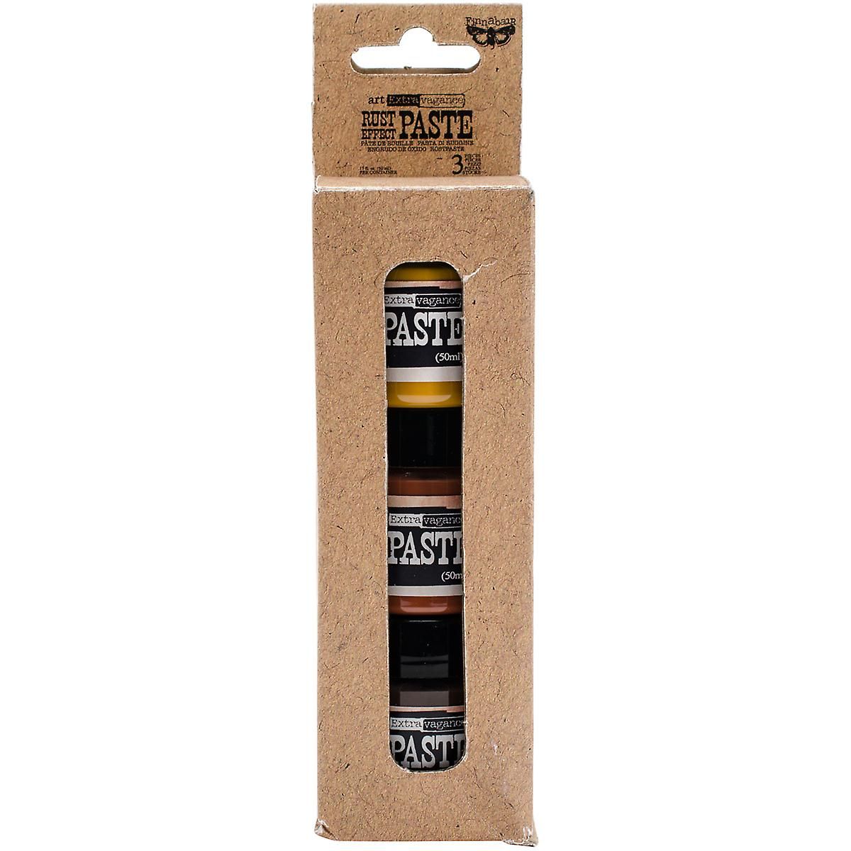 ROST - Art Extravagance Rust Effect Paste - Set med 3st färgade pastor