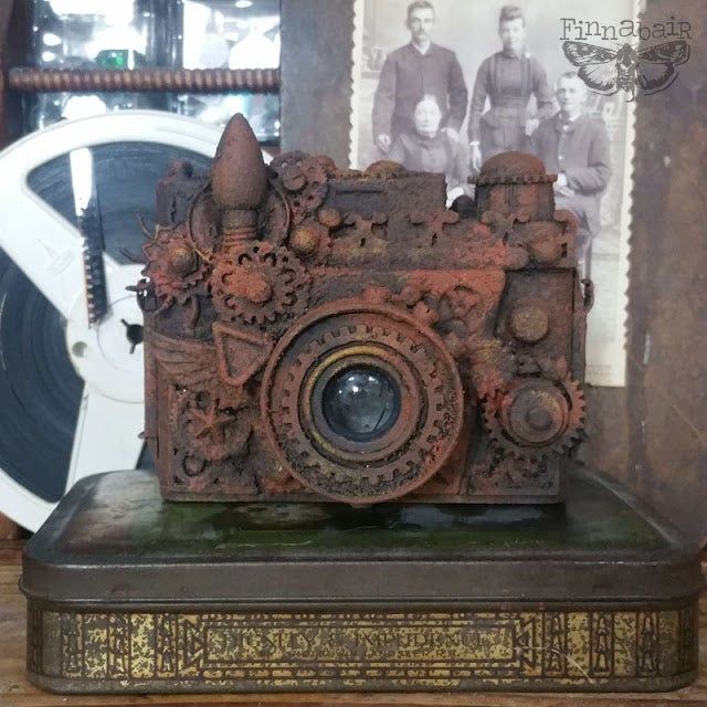 ROST - Art Extravagance Rust Effect Paste - Set med 3st färgade pastor