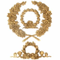 ReDesign Décor Moulds® - Silikonform - Laurel Wreath (ca 13x20cm)