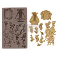 ReDesign Décor Moulds® - Silikonform - Musical Journey (ca 13x20cm)