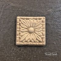 WoodUbend® 207.1 Square Flower - ca 3x3cm