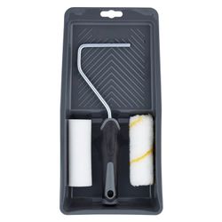 PROBUILDER - Rollerset med akrylrulle + skumrulle 10cm