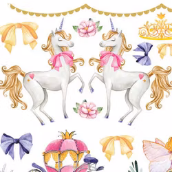 ReDesign Décor Transfers® - Baby Girl ca 61x89cm