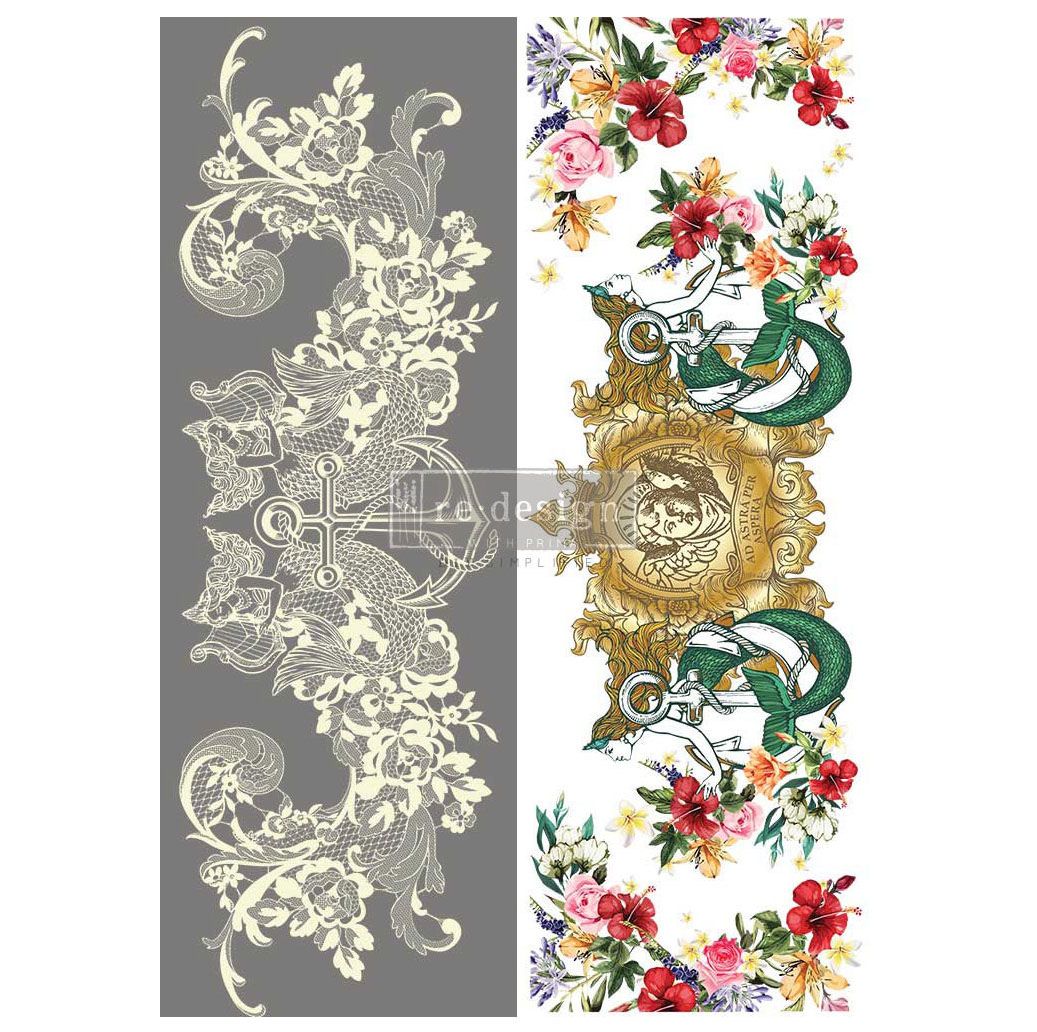 Re Design Decor Transfers - Transfermotiv - CeCe MERMAID LACE