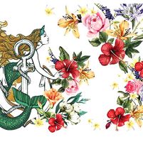 ReDesign Décor Transfers® - CeCe Mermaid Lace ca 61x89cm