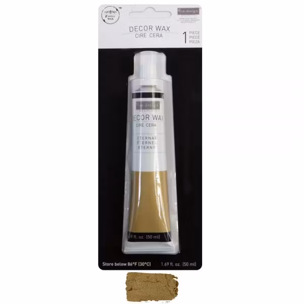 Re Design Decor Wax - Metallisk Vaxpasta Eternal (Guld)