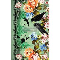 Re Design Tissue Paper - Cece Retro Garden - Ark ca 48x76cm