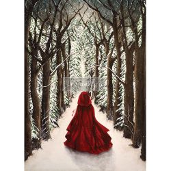 Re Design - A1 Tissue Paper - In Deep Forest - ca 59x84cm