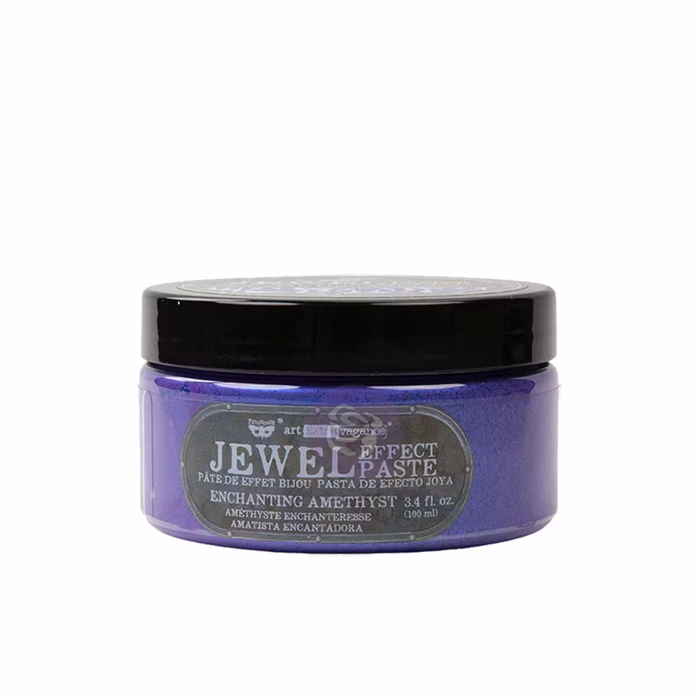 Finnabair - Art Extravagance Jewel Texture Embossing Paste - ENCHANTING AMETHYST