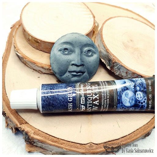 Finnabair - Art Alchemy Antiquing Wax - Vaxpasta ASH GREY