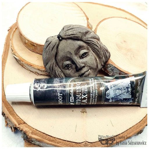 Finnabair - Art Alchemy - Antiquing Wax - SOOT - Antikvax