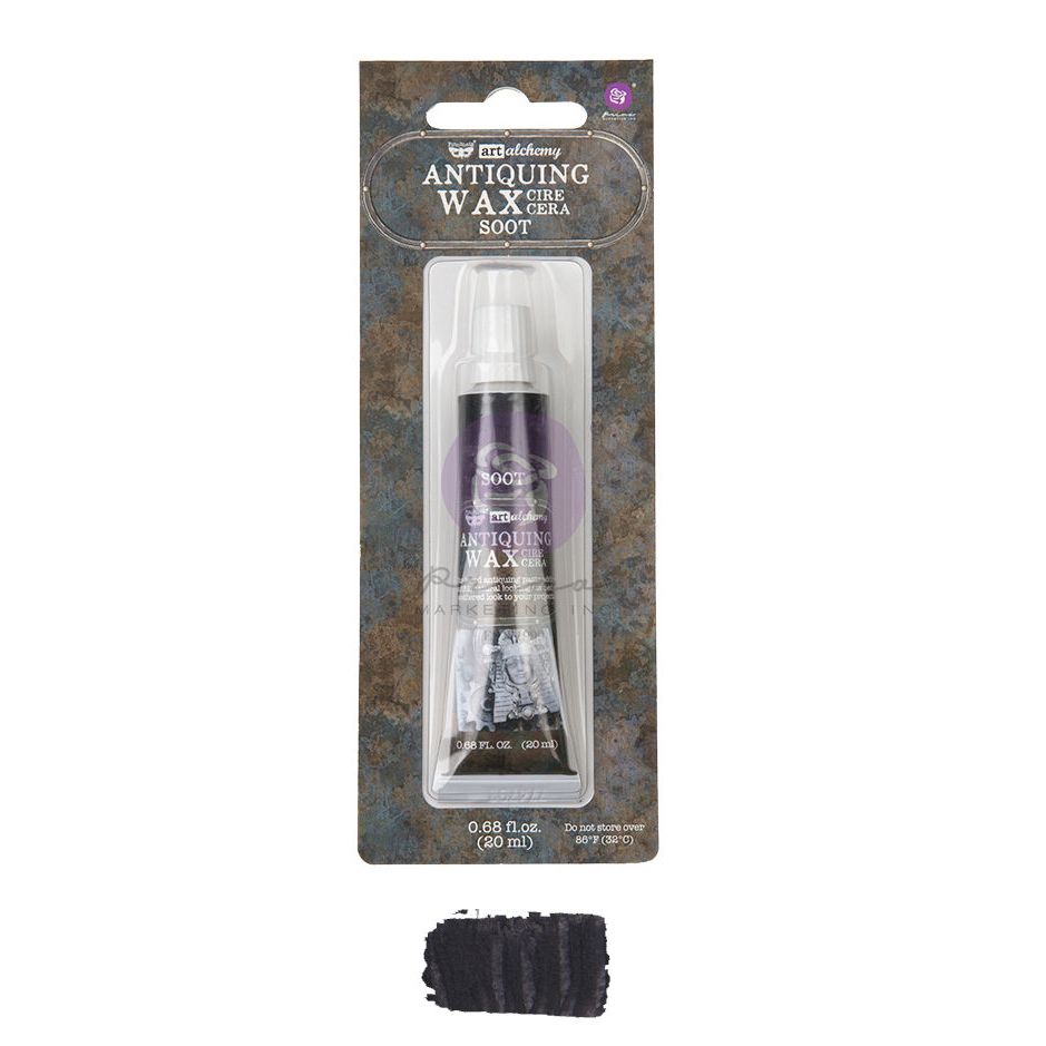 Finnabair - Art Alchemy - Antiquing Wax - SOOT - Antikvax