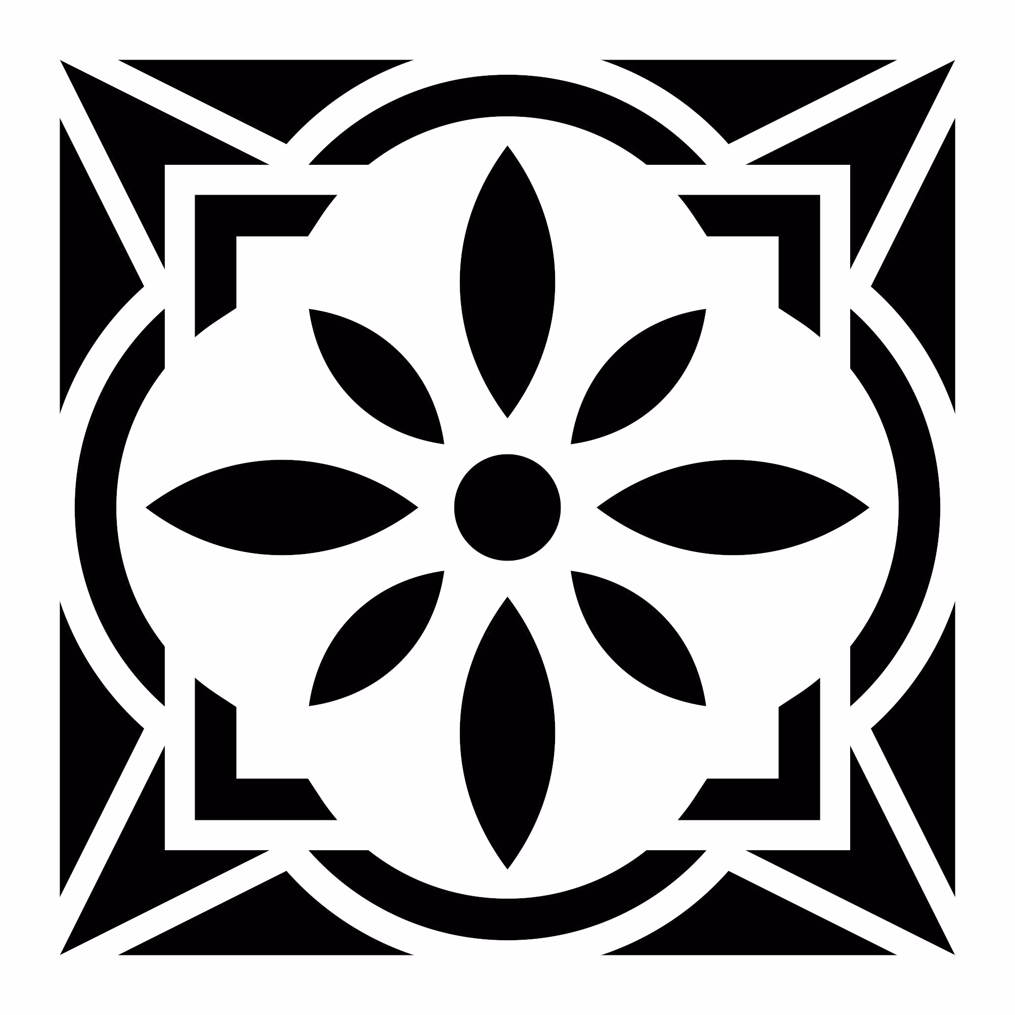 STENCIL - Mönsterschablon - Cement Tile No:6