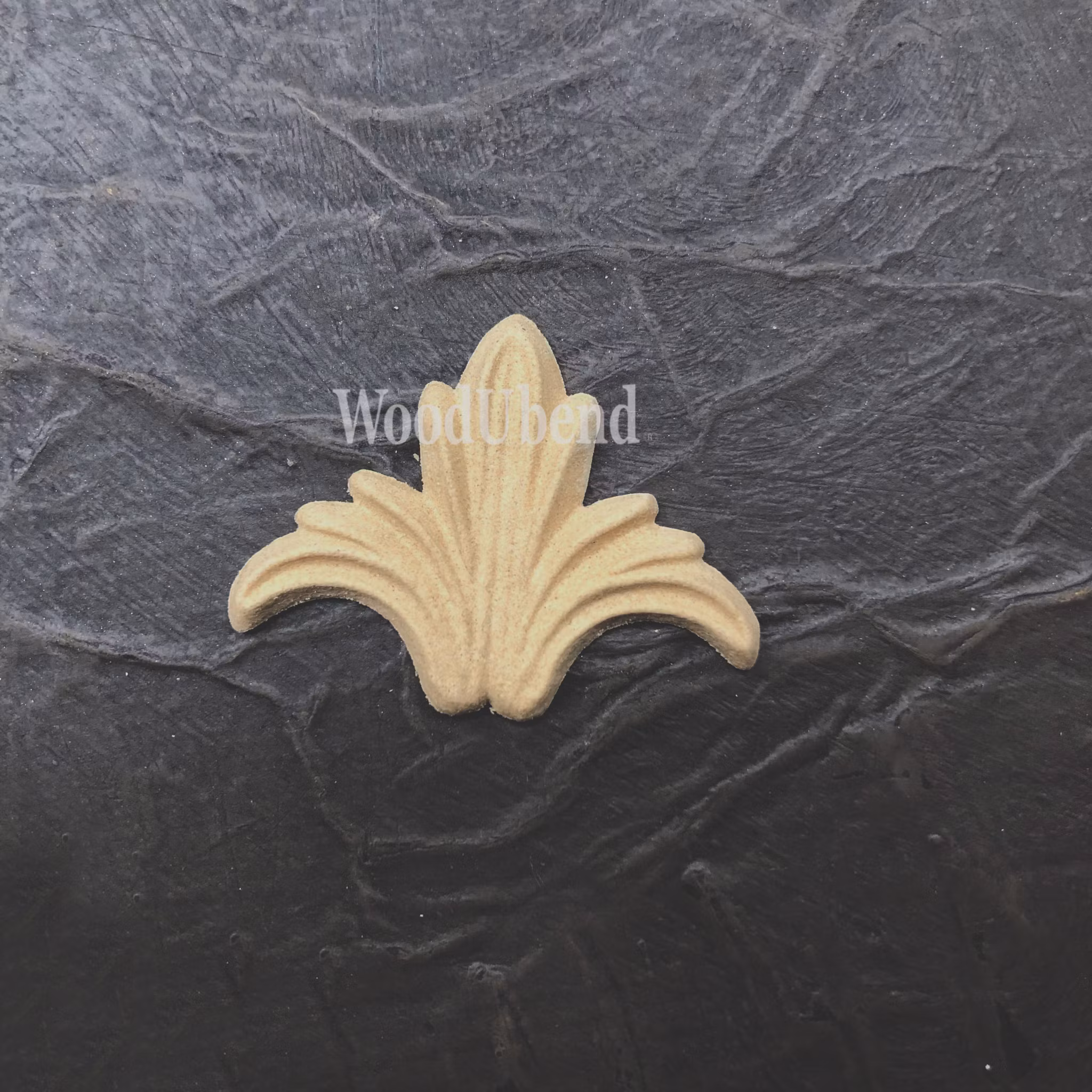 WoodUbend -  Decorative Plumes ca 4x3cm WUB344 (5-pack)