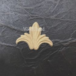 WoodUbend® Decorative Plumes ca 4x3cm WUB208 (5-pack)