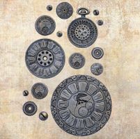 Finnabair - Imaginarum Mould - Silikonform - Clock Faces