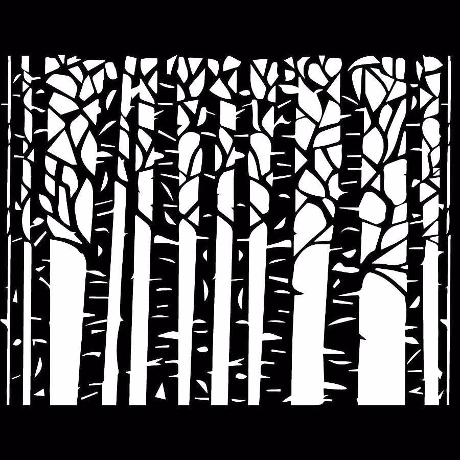 SCHABLON - Dixe - Belles & Whistles Stencil - Birchwood