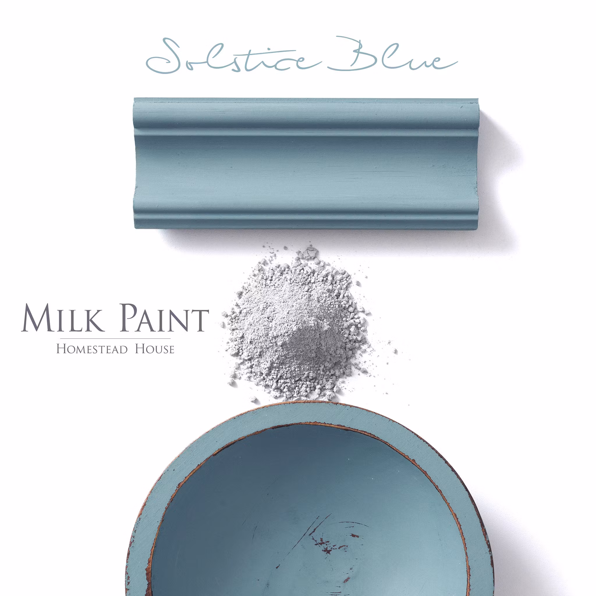 SOLSTICE BLUE - Homestead House - Milk Paint - Kaseinfärg - Mjölkfärg