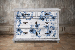 Re Design Décor Transfers® - Pretty in Blue ca 61x89cm