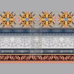 Re Design Décor Transfers® - Devine in Denim ca 61x89cm