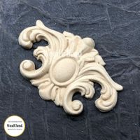 WoodUbend® Decorative Plume 7.5 × 5cm WUB1667 (2-pack)
