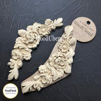 WoodUbend® Flower Garlands 6x17.5cm WUB0349 (2-pack)