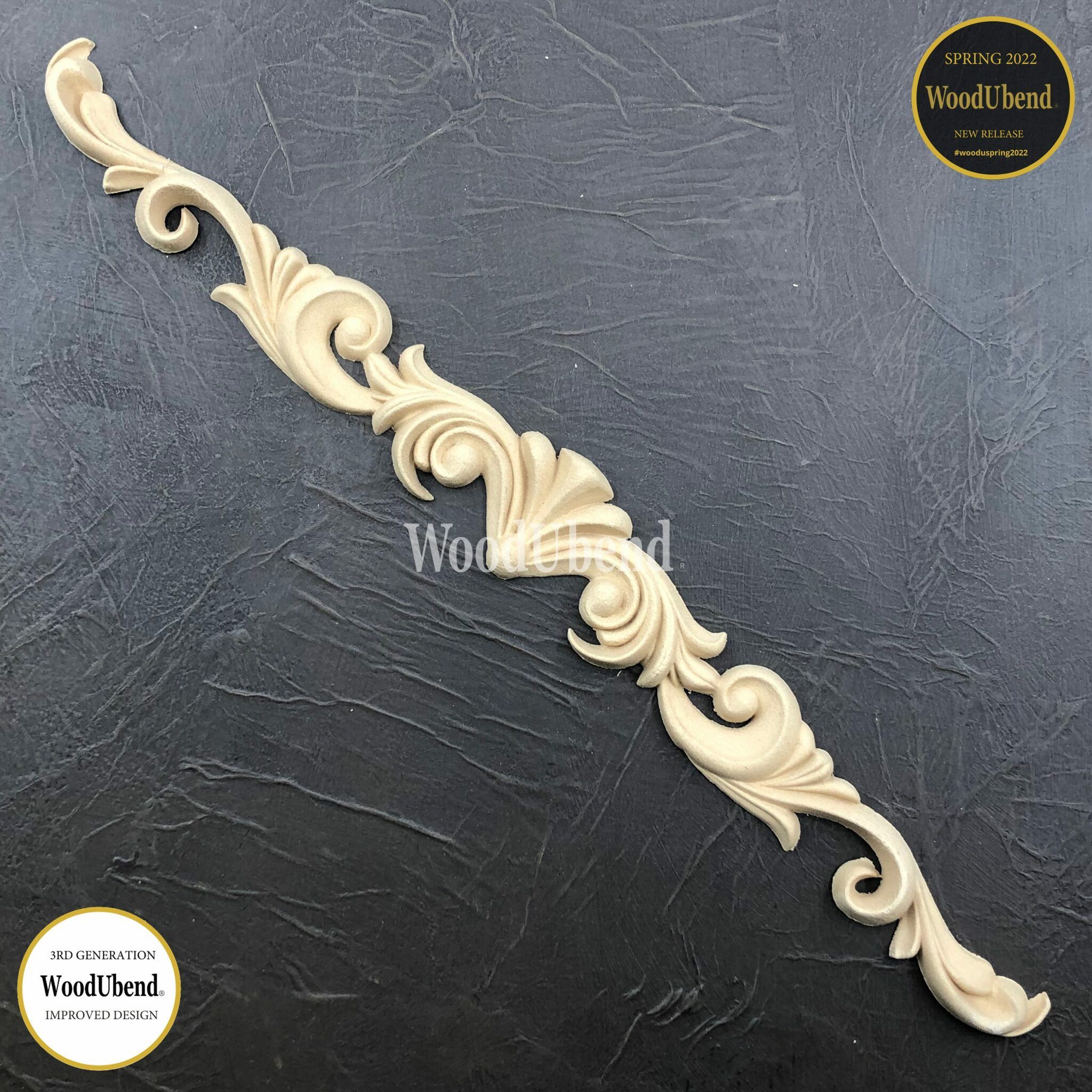 WoodUbend® Pediments 21x10cm WUB2091 (2-pack)