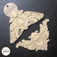 WoodUbend® Decorative Plumes (S) 18.5x11cm WUB1354 (2-pack)
