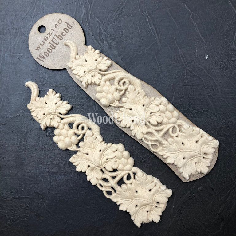 FLEXIBLA ORNAMENT - WoodUbend - Wine Tree on Trellis - WUB2140 (2-pack)