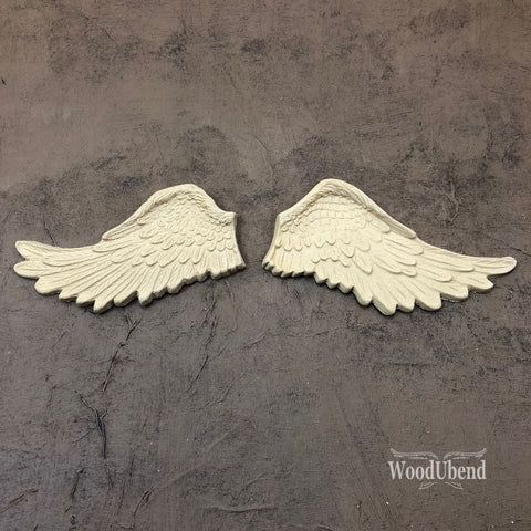 WoodUbend®1206.2 Small Wings (ett par) - ca 11x5.5cm