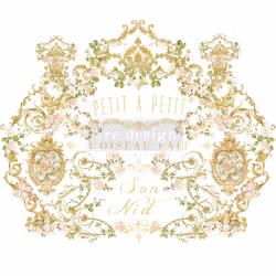 Re Design Décor Transfers® - Kacha Petit a Petit ca 61x89cm