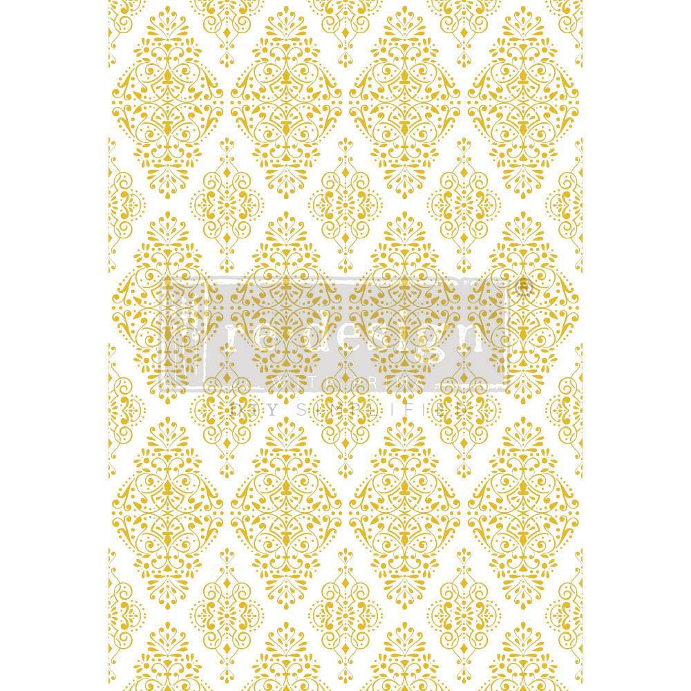 Transfermotiv - Re Design Décor Transfer - Golden Damask