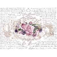 Prima - Maisie & Willow® Décor Transfer - Floral Poems ca 43x61cm
