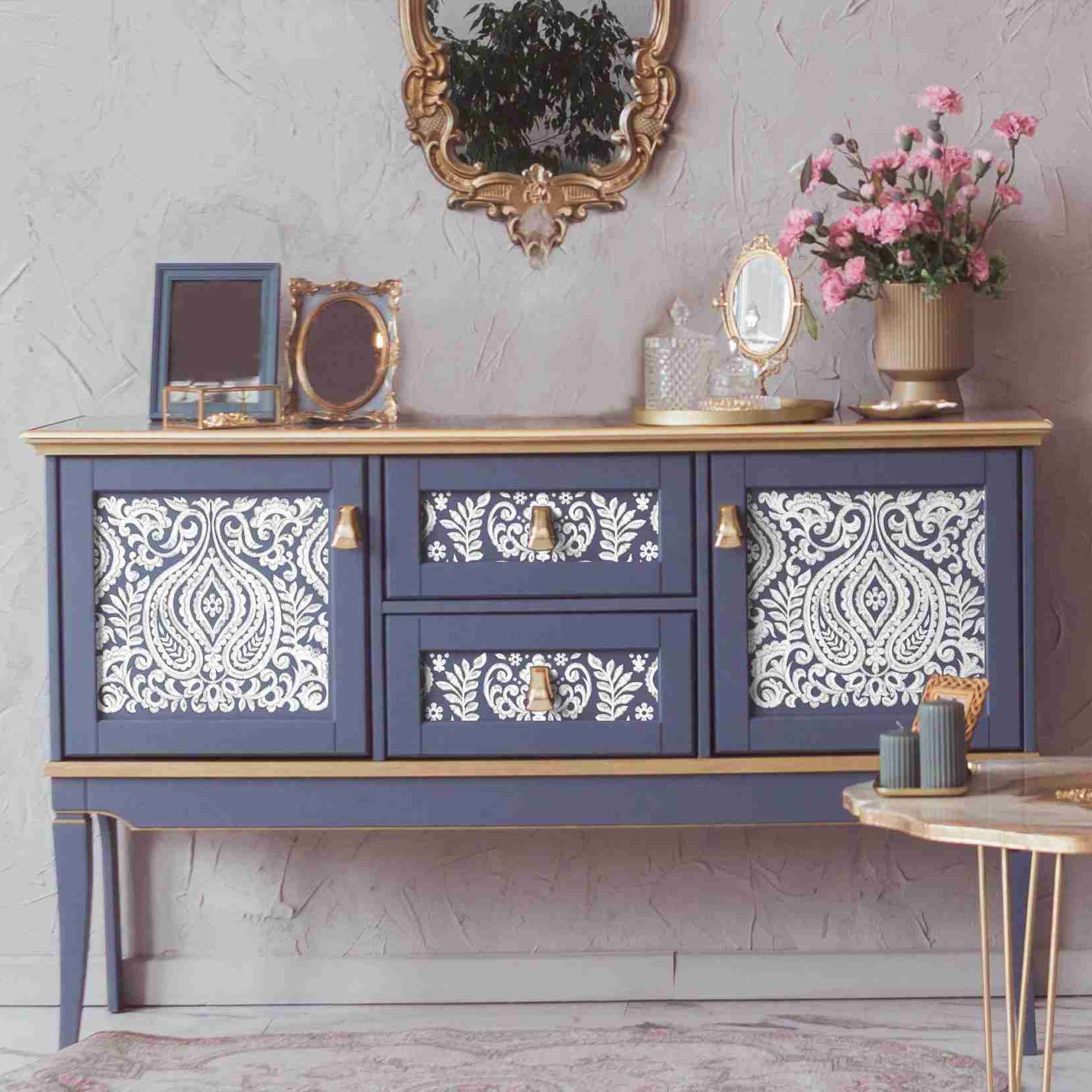 Transfermotiv - Re Design Décor Transfer - White Engraving