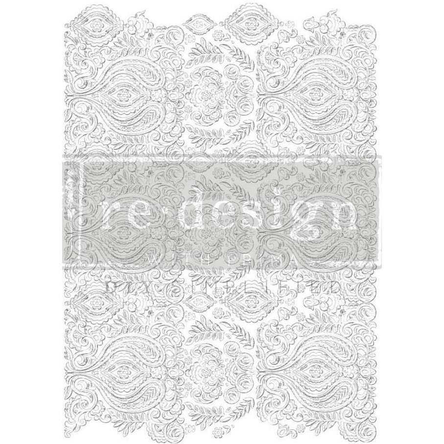 Transfermotiv - Re Design Décor Transfer - White Engraving