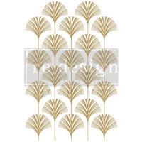 Re Design Décor Transfers® - Interlinked Fans ca 61x89cm