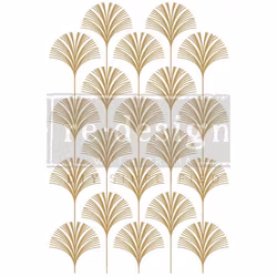 Re Design Décor Transfers® - Interlinked Fans ca 61x89cm
