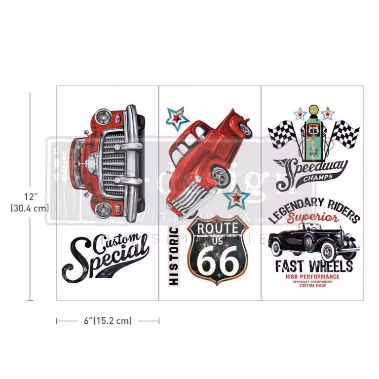Transfermotiv - Re Design Décor Transfer - Classic  Rides