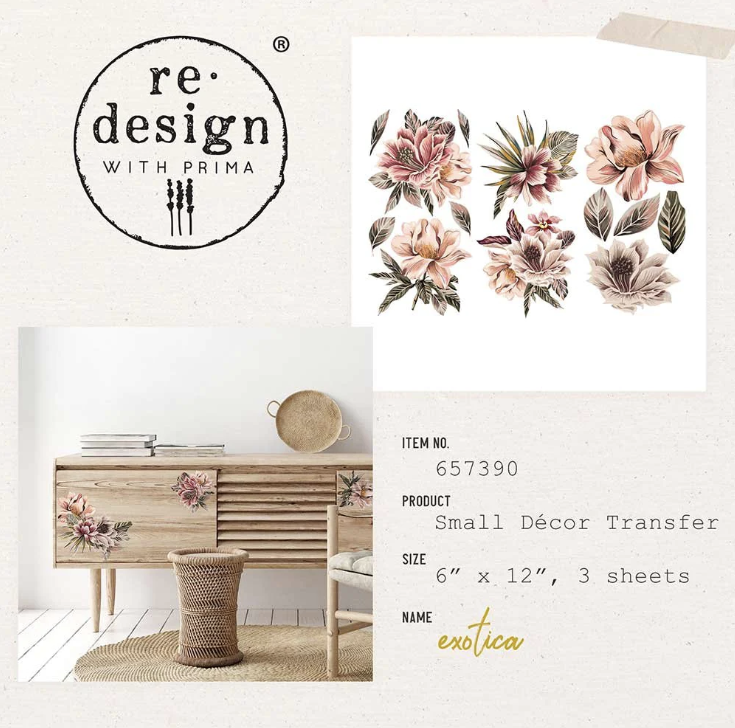 Transfermotiv - Re Design Décor Transfer - Exotica