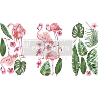 ReDesign Décor Transfers® - Flamingo Pink LITEN 30x46cm