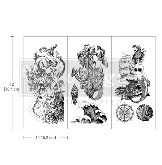 Transfermotiv - Re Design Décor Transfer - Mermaid Treasure