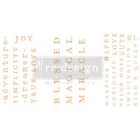 ReDesign Décor Transfers® - Powerful Words LITEN 30x46cm