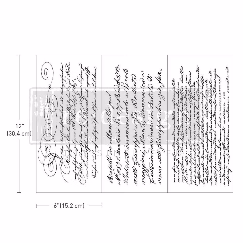 Transfermotiv - Re Design Décor Transfer - Secret Letter