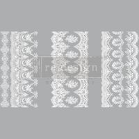 ReDesign Décor Transfers® - Vintage Wall Paper (white) LITEN 30x46cm